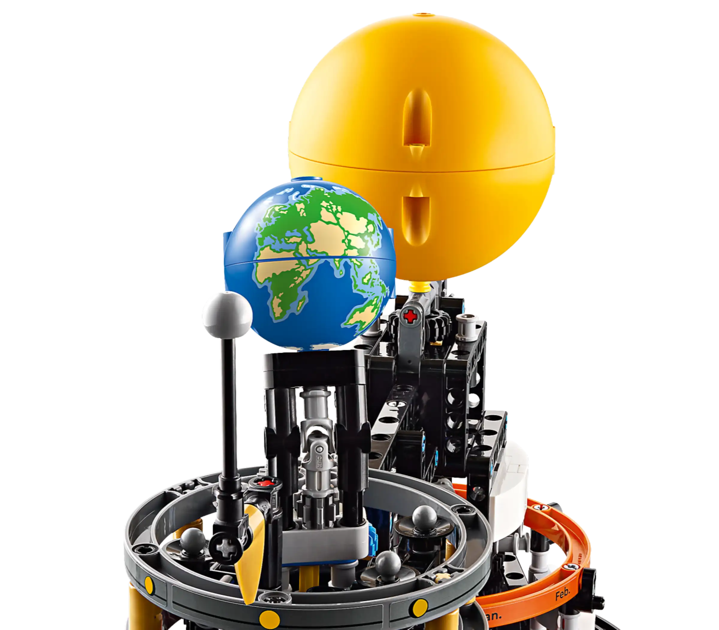 Lego Technic Planet Earth and Moon in Orbit