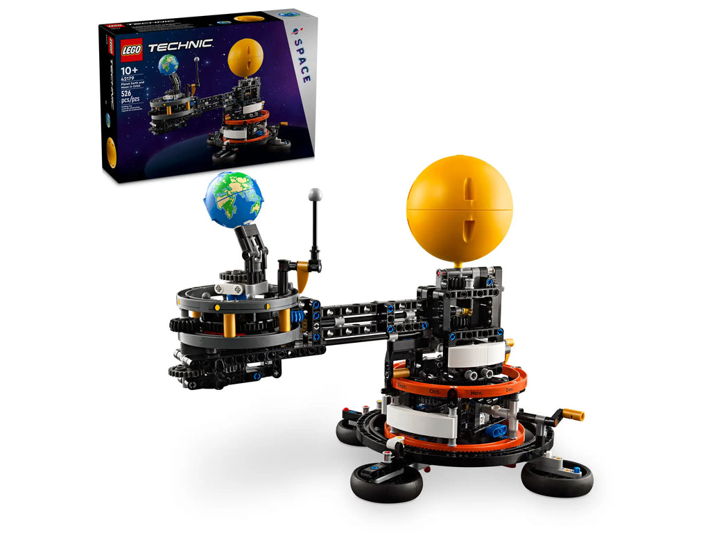 Lego Technic Planet Earth and Moon in Orbit