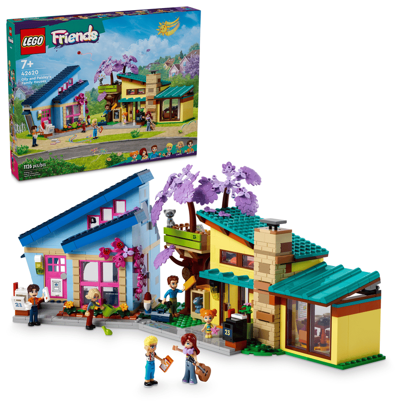 LEGO Friends - Olly and Paisley's Family Houses - 42620