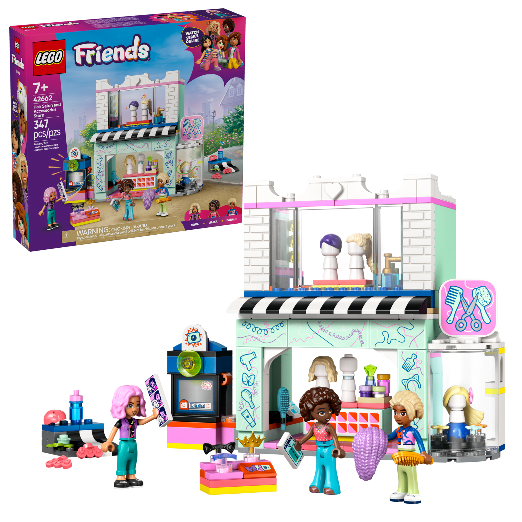 LEGO Friends - Hair Salon and Accessories Store - 42662