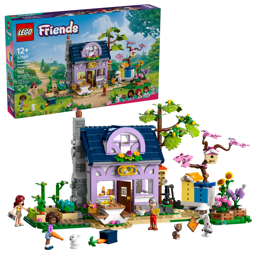 LEGO Friends - Beekeepers' House and Flower Garden - 42669