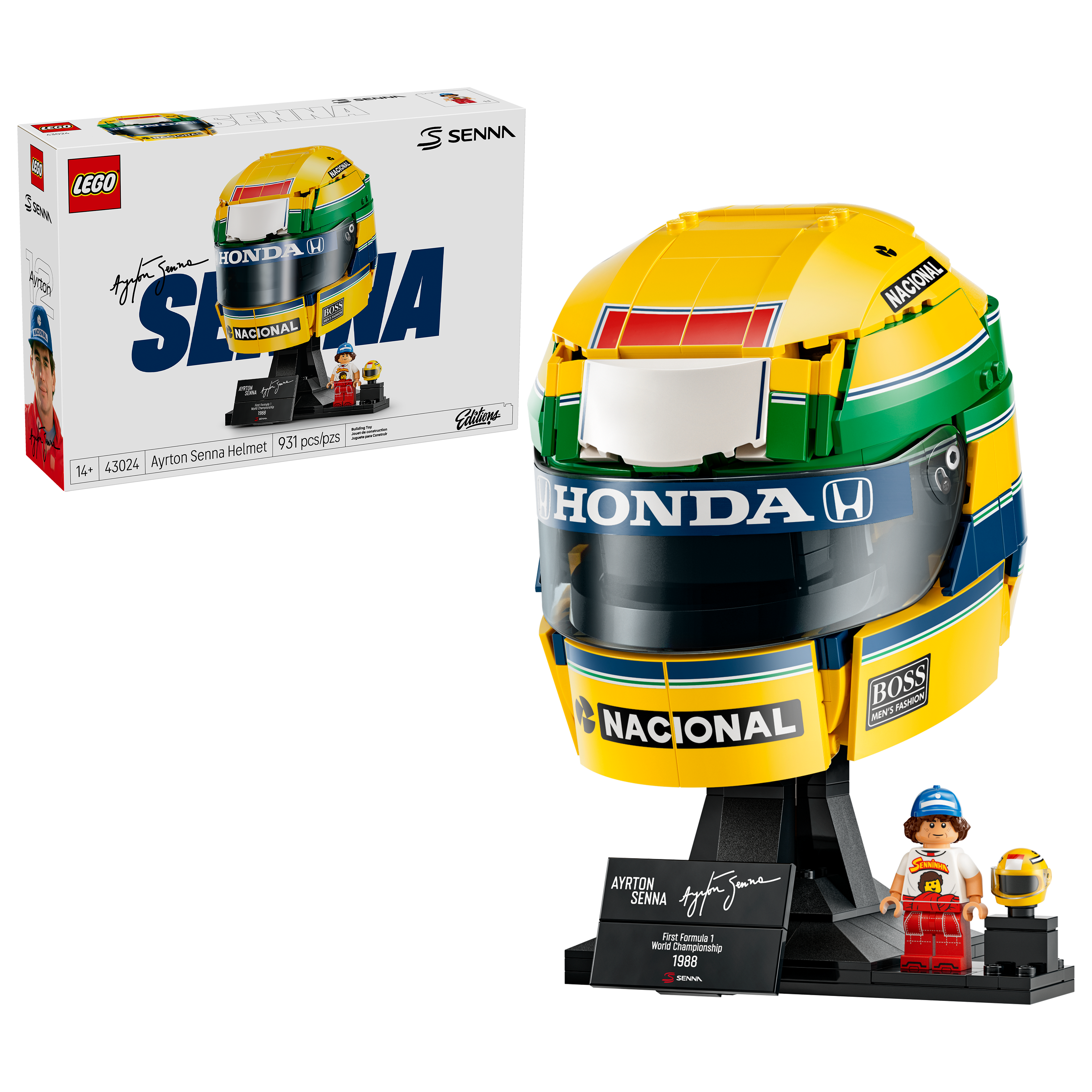LEGO Editions - Ayrton Senna Helmet - 43024