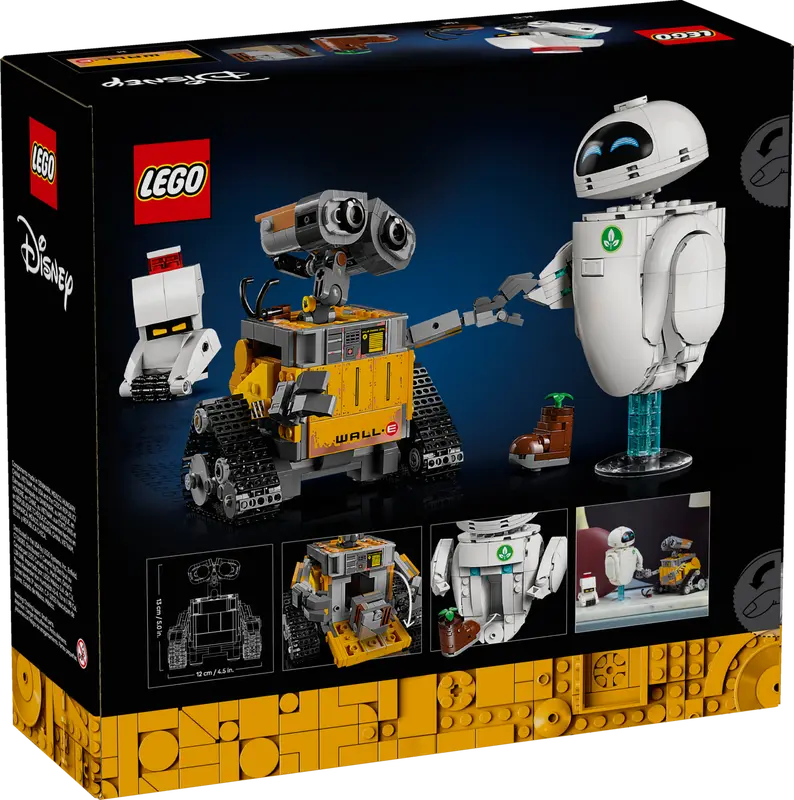 LEGO Disney PIXAR WALL-E and EVE