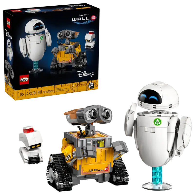 LEGO Disney WALL-E set with EVE PIXAR 43279