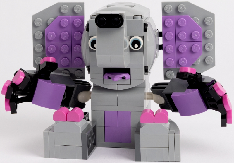 Lego Elephant Pencil Holder