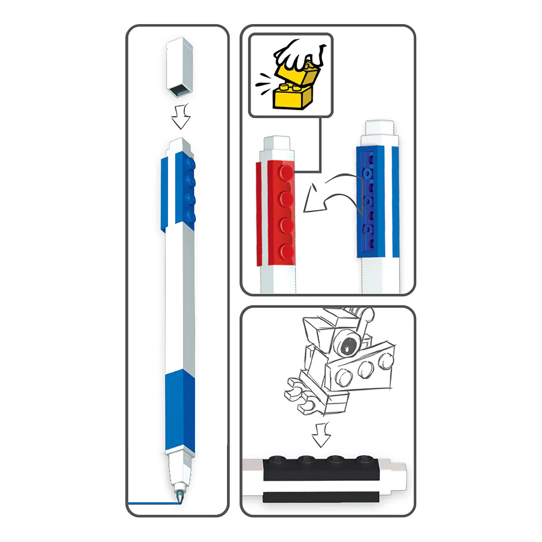 LEGO® Gel Pens 3 Pack