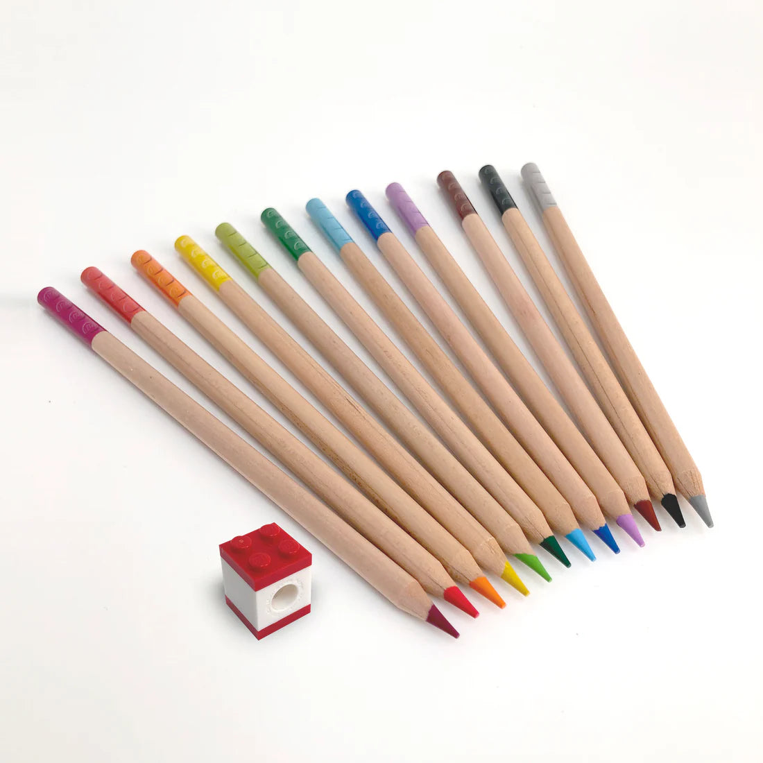 LEGO® Colored Pencils with Topper 12 Pack