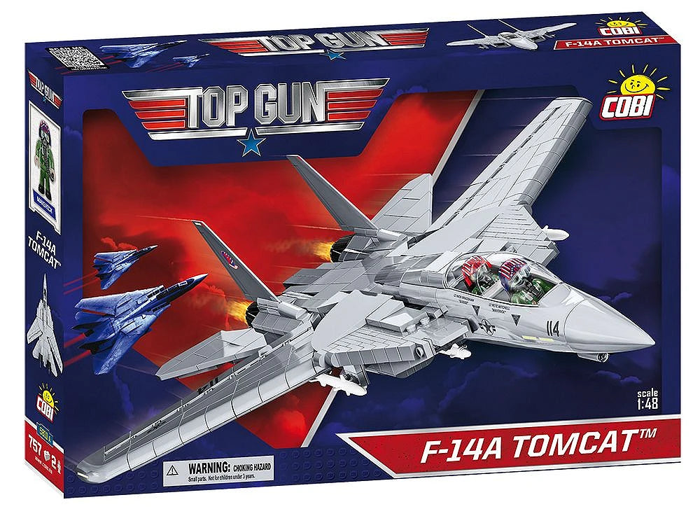 COBI Top Gun F-14A Tomcat Fighter Jet Building Block Set