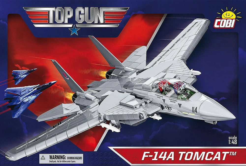 COBI Top Gun F-14A Tomcat Fighter Jet Building Block Set