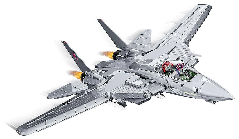 COBI Top Gun F-14A Tomcat Fighter Jet Building Block Set