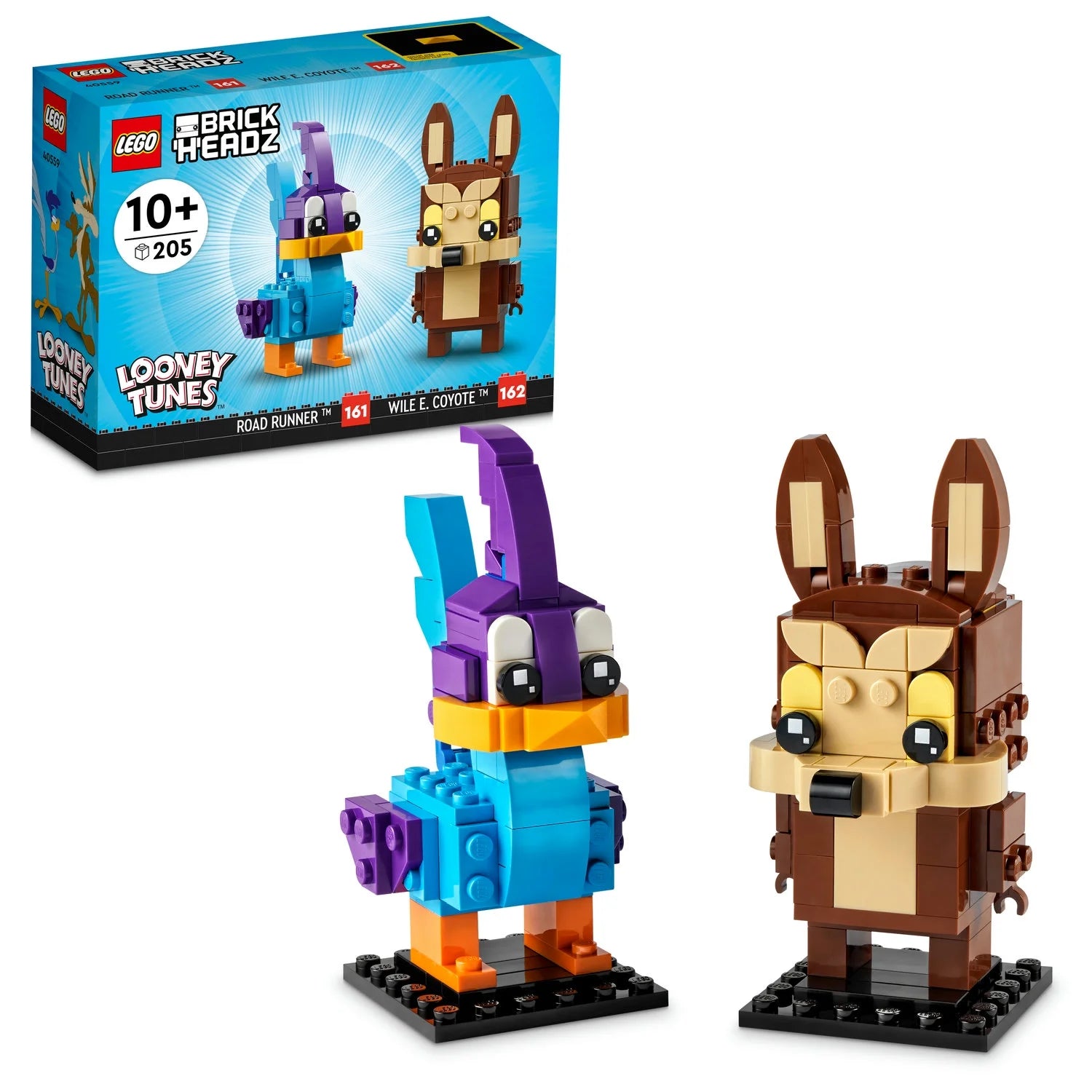 Lego BB Bird & Wile E. Coyote Brickheadz