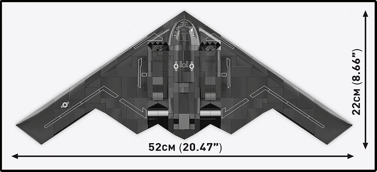 Cobi Northrop B-2 Spirit Stealth Bomber Model Kit - 5916