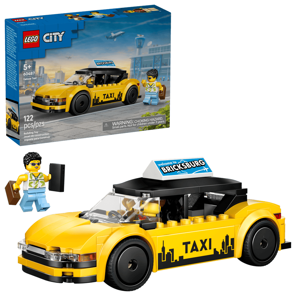 LEGO City Yellow Taxi 60487