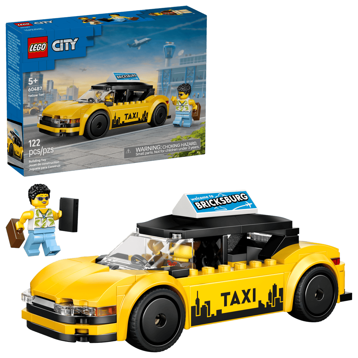 LEGO City Yellow Taxi 60487
