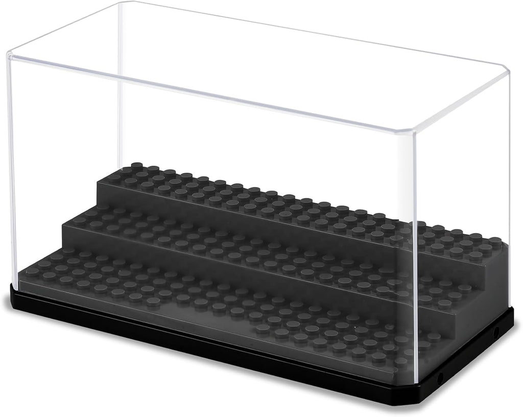 LEGO Compatible Minifigure Display Case with Stackable Layers