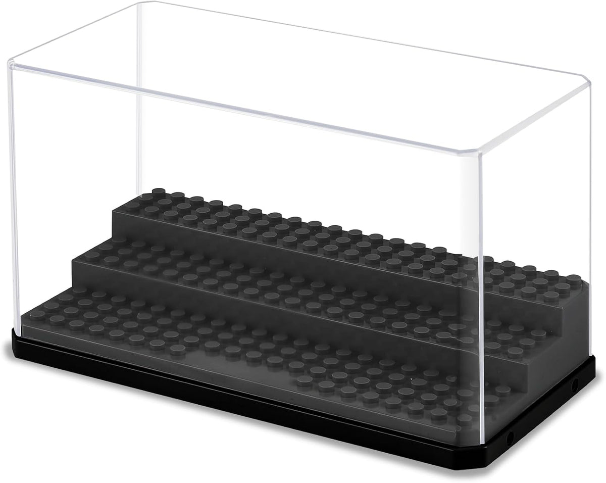 LEGO Compatible Minifigure Display Case with Stackable Layers