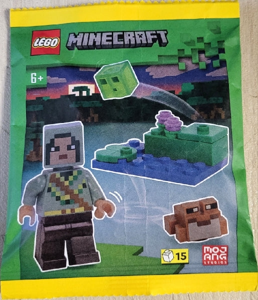 Lego Arbalest Knight with Frog and Slime Paper Bag