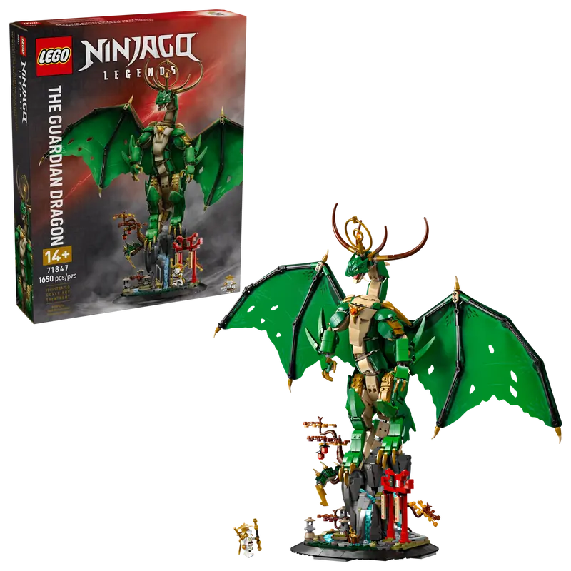 LEGO Ninjago The Guardian Dragon set with packaging   71847 