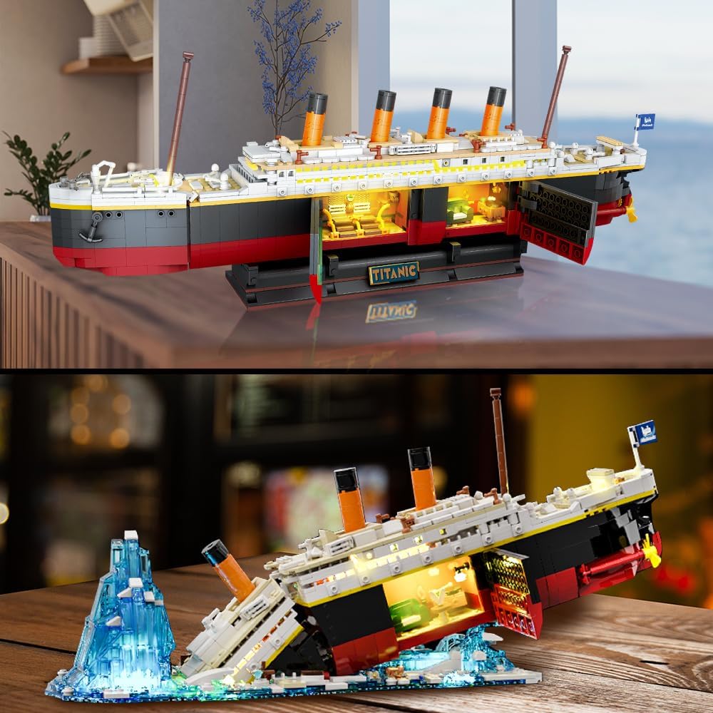 Insoon Titanic Building Set with Light