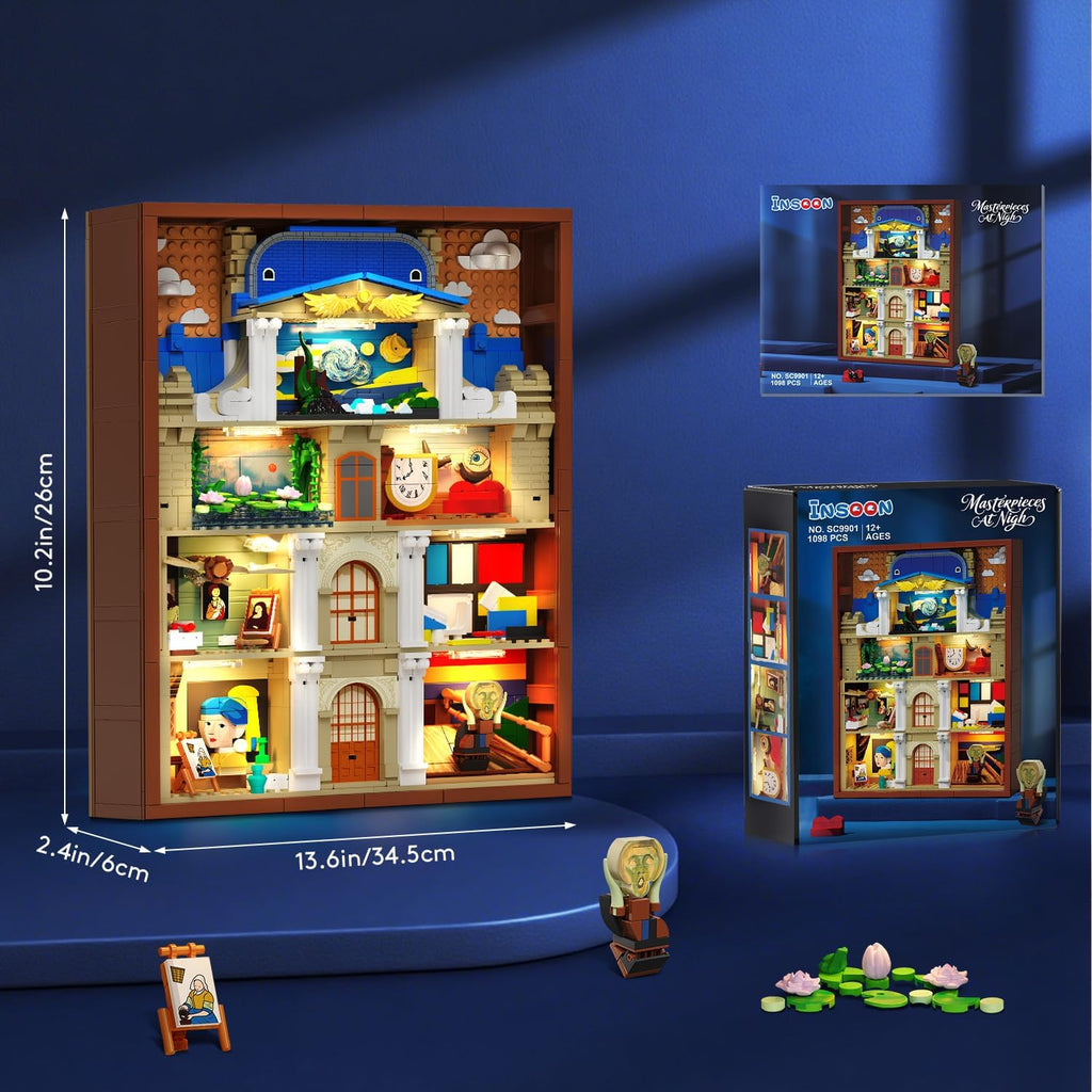 Insoon Artworks Painting Frame Building Set with Lights