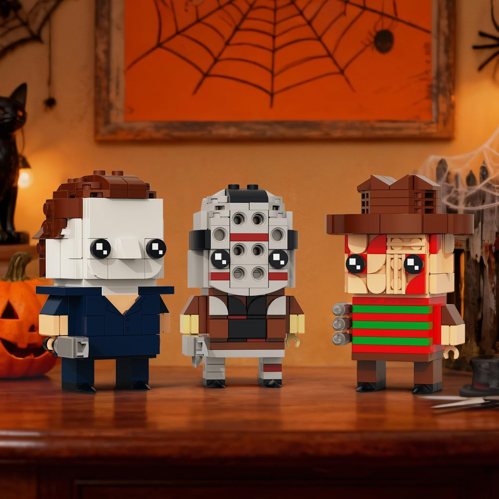 Halloween Horror Figures with Michael, Jason & Freddy