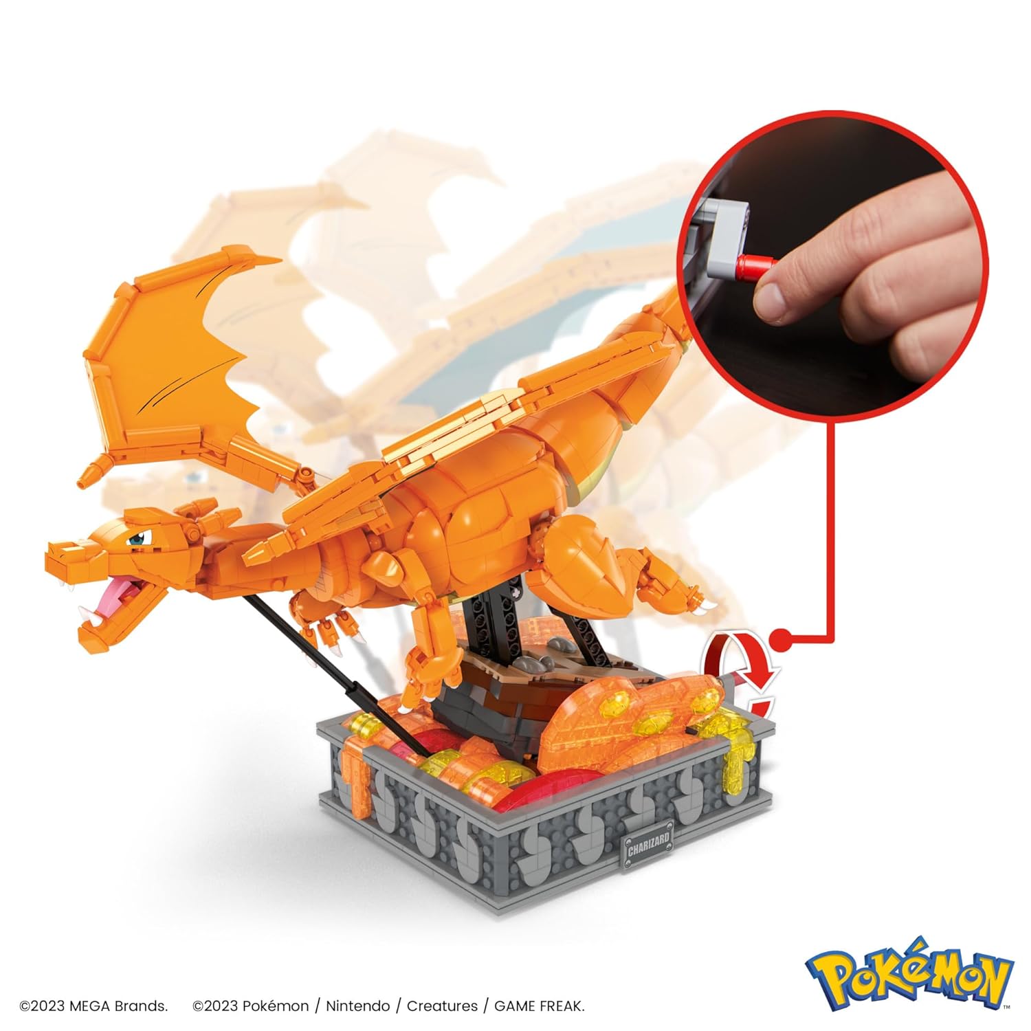 MEGA Pokémon Motion Charizard 