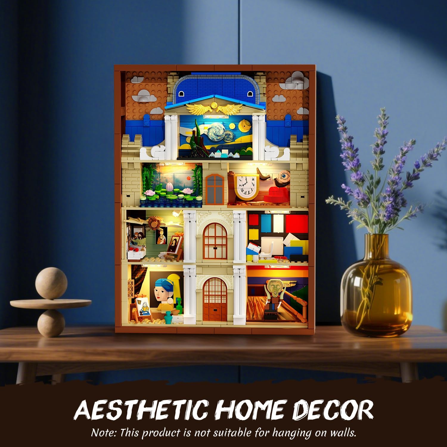 Insoon Artworks Painting Frame Building Set with Lights