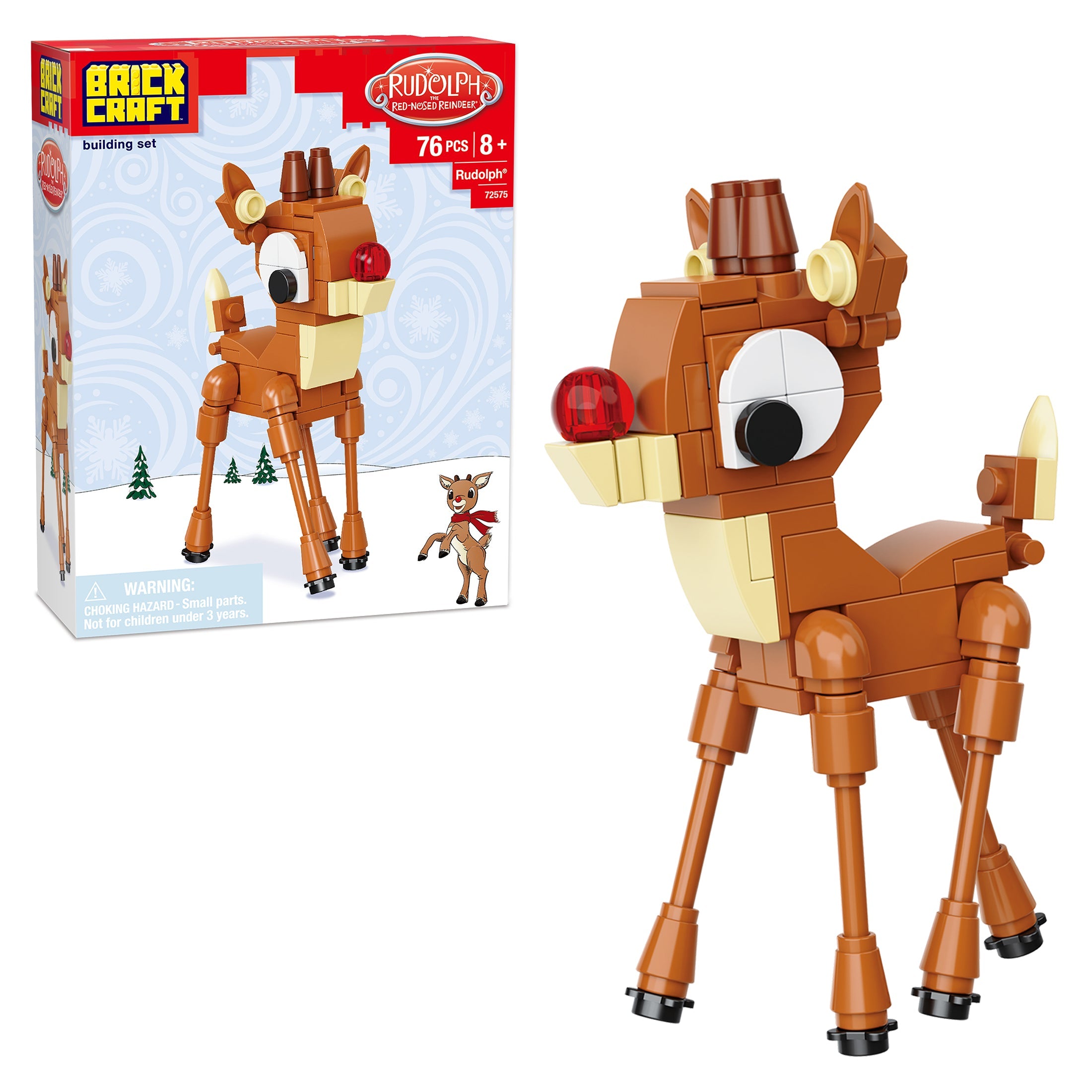 Brickcraft - Rudolph Building Set - 72019RUD