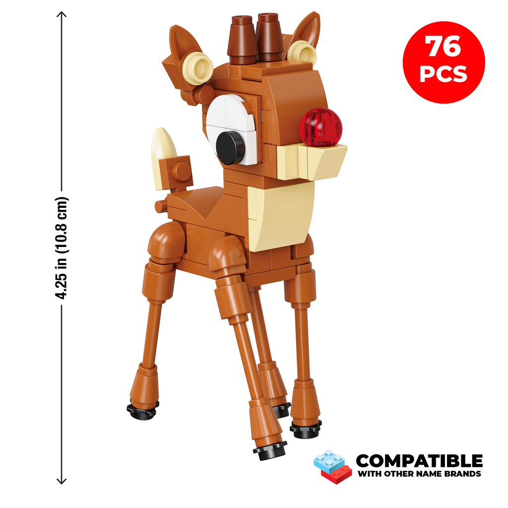 Brickcraft - Rudolph Building Set - 72019RUD