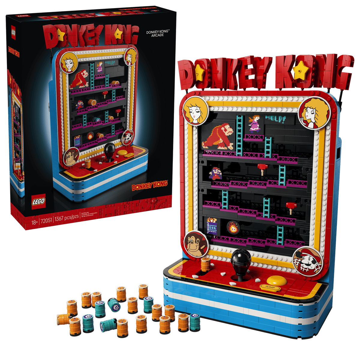 LEGO Super Mario Donkey Kong Arcade 72051 building set
