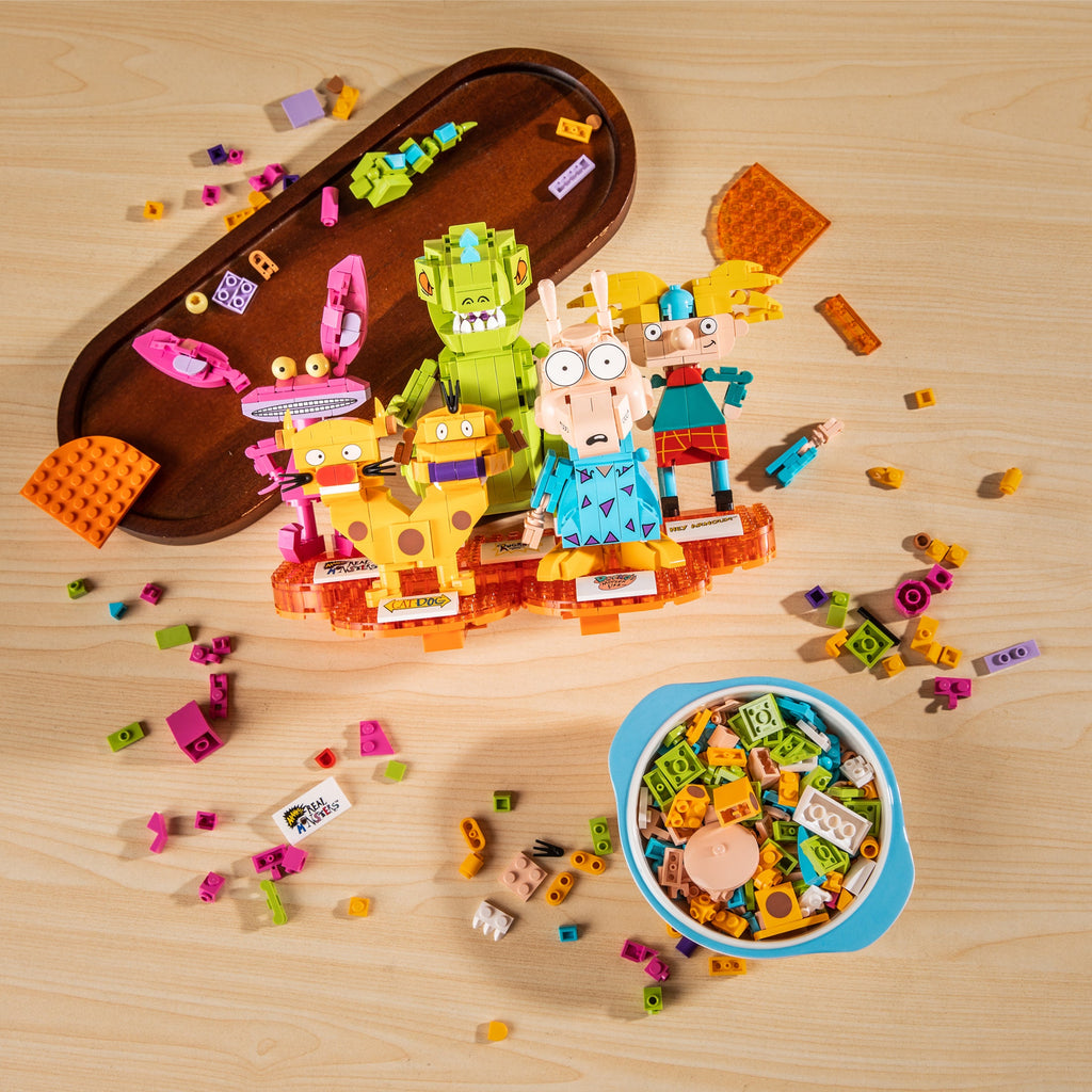 Brickcraft - Nick 90's Nickelodeon Brick Set Collectible - 72093NCK
