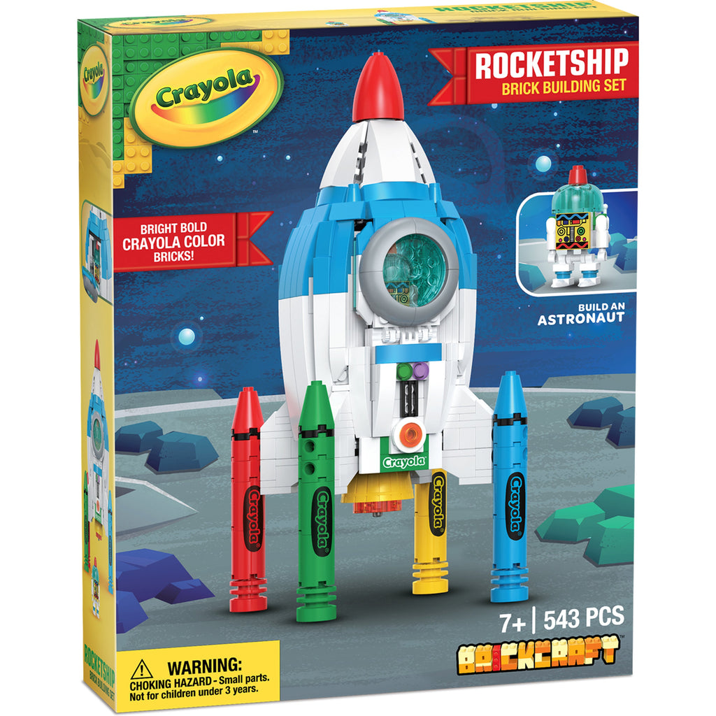 Brickcraft - Crayola Rocketship - 72102CYA