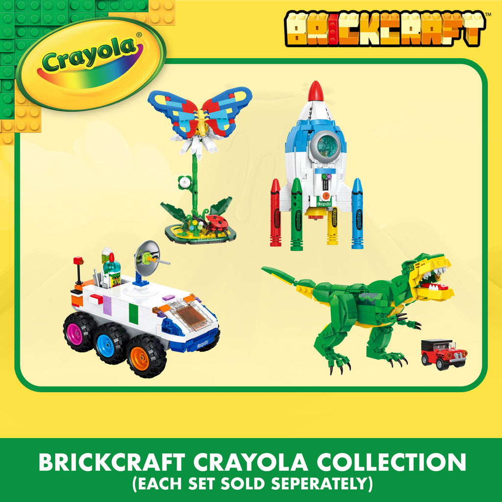 Brickcraft - Crayola Rocketship - 72102CYA