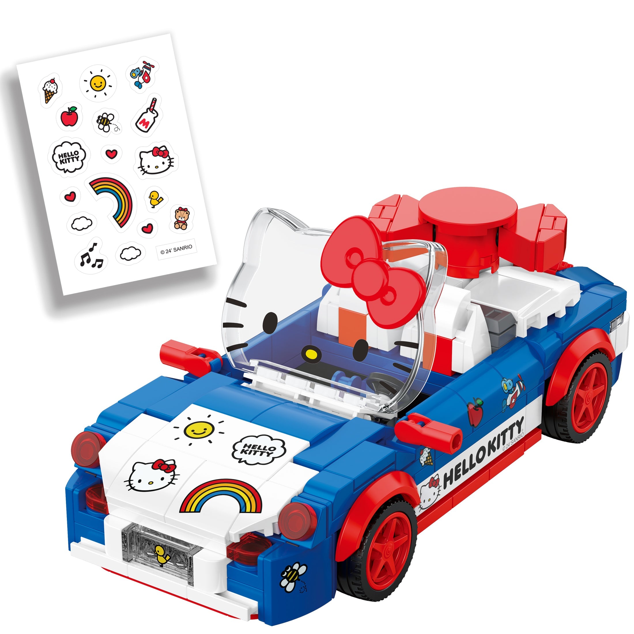 Brickcraft - Hello Kitty Convertible - 72136SAN