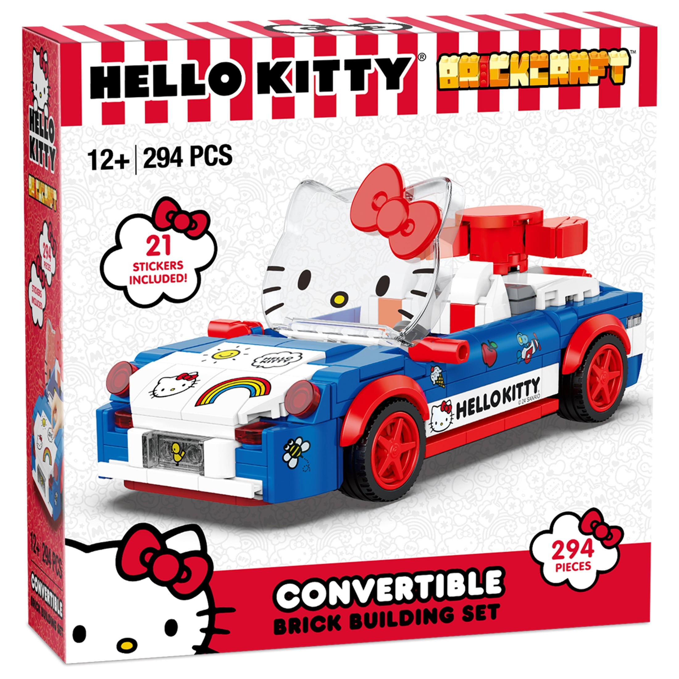 Brickcraft - Hello Kitty Convertible - 72136SAN