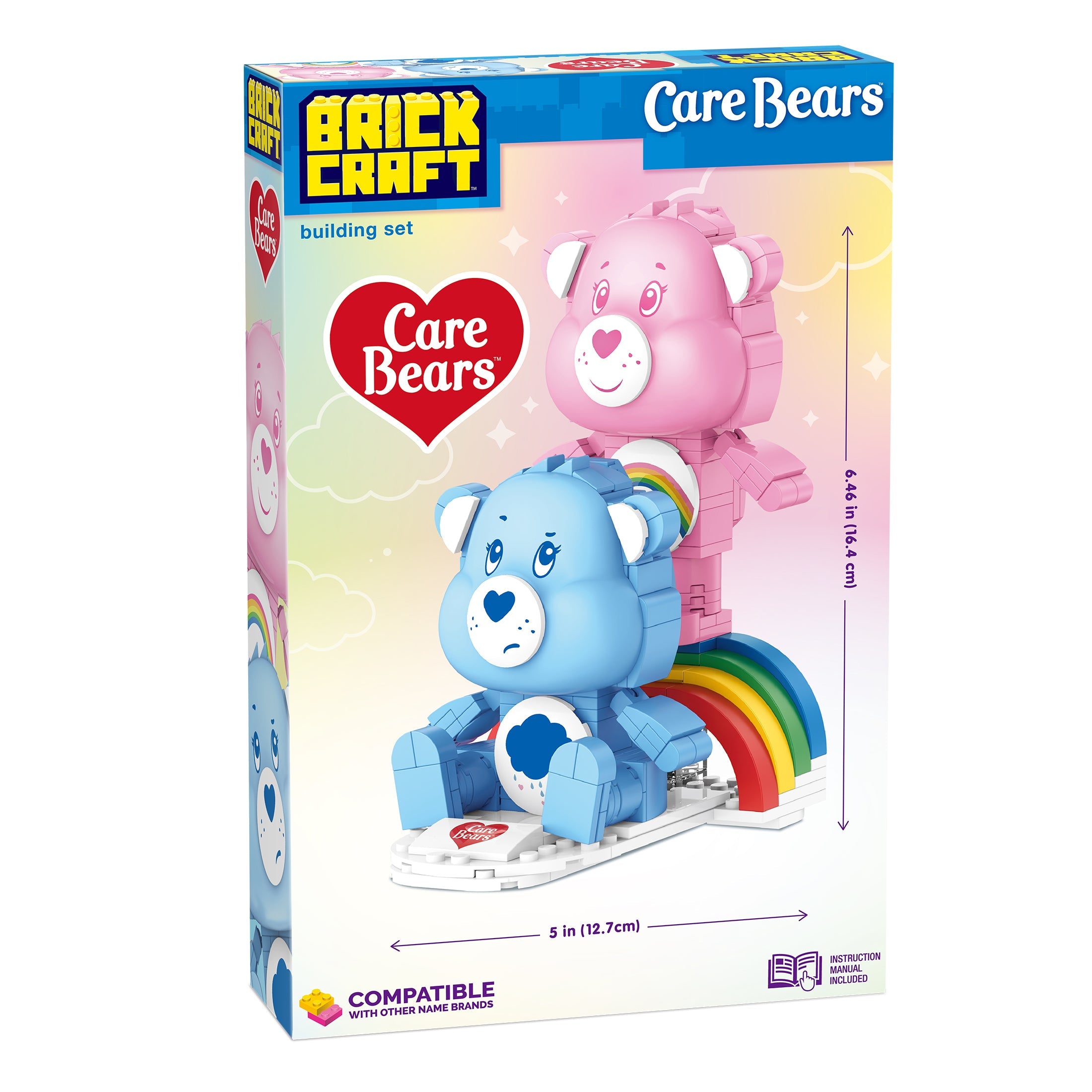 Care Bears - Cheer Bear & Grumpy Bear Building Set - 72195CRB