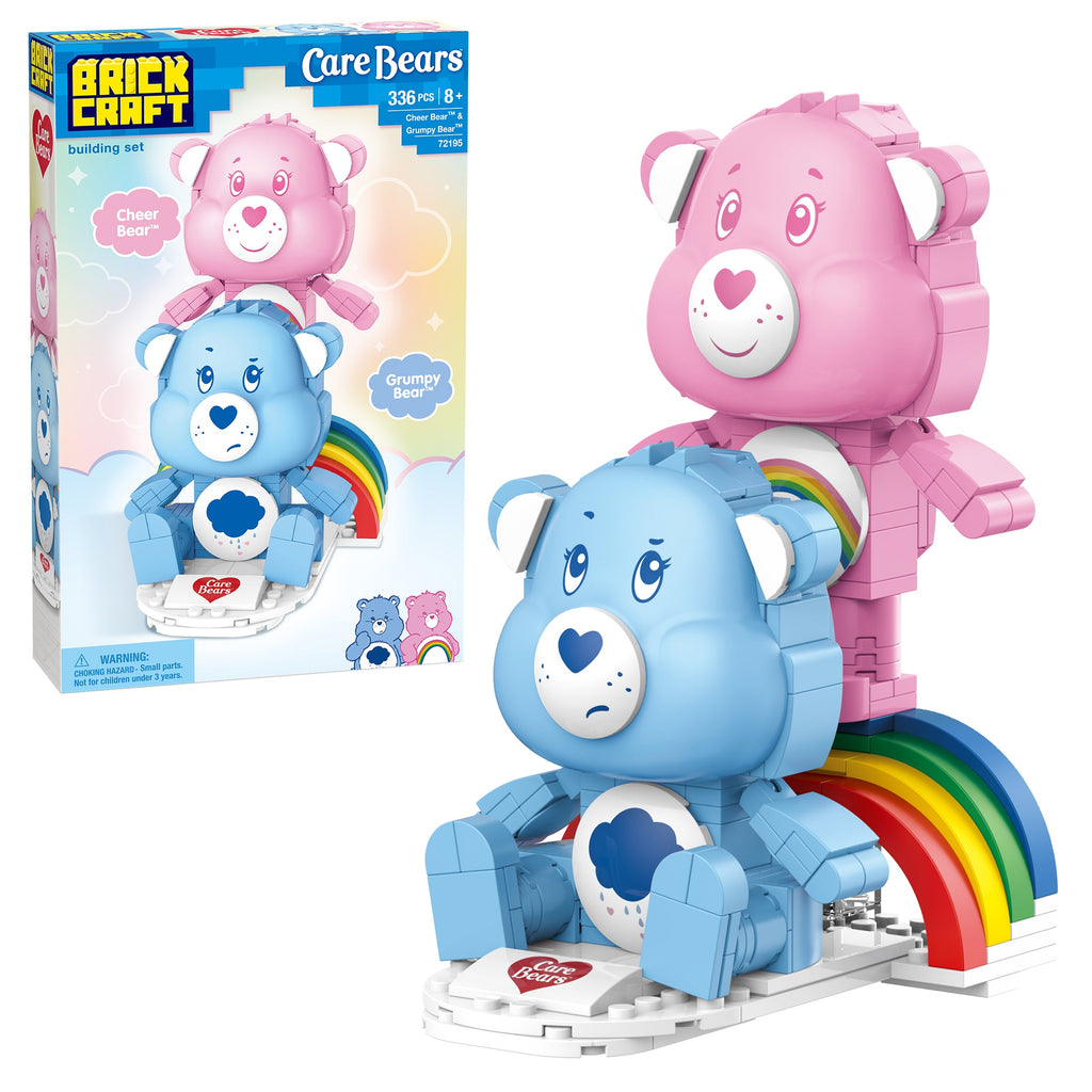 Care Bears - Cheer Bear & Grumpy Bear Building Set - 72195CRB
