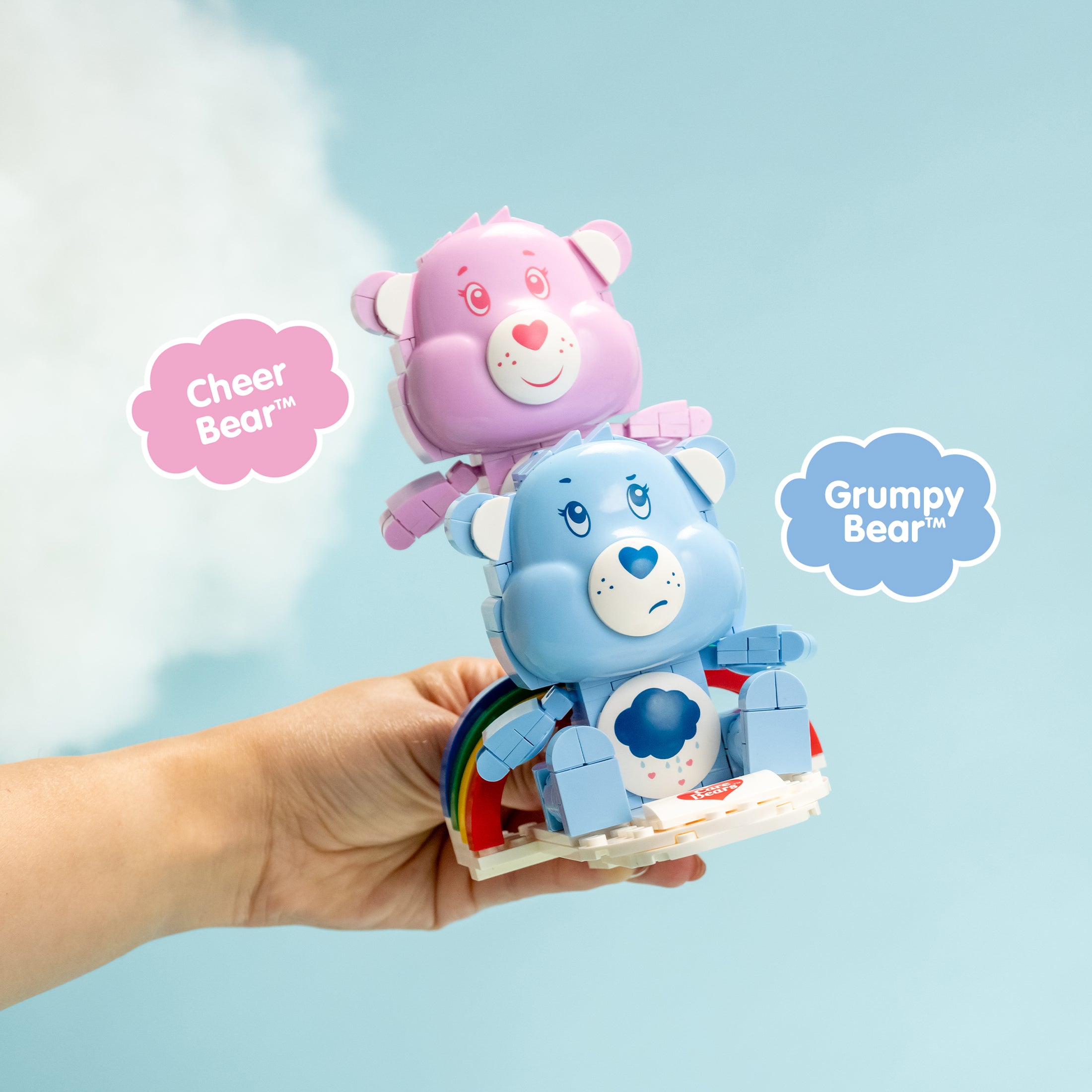 Care Bears - Cheer Bear & Grumpy Bear Building Set - 72195CRB