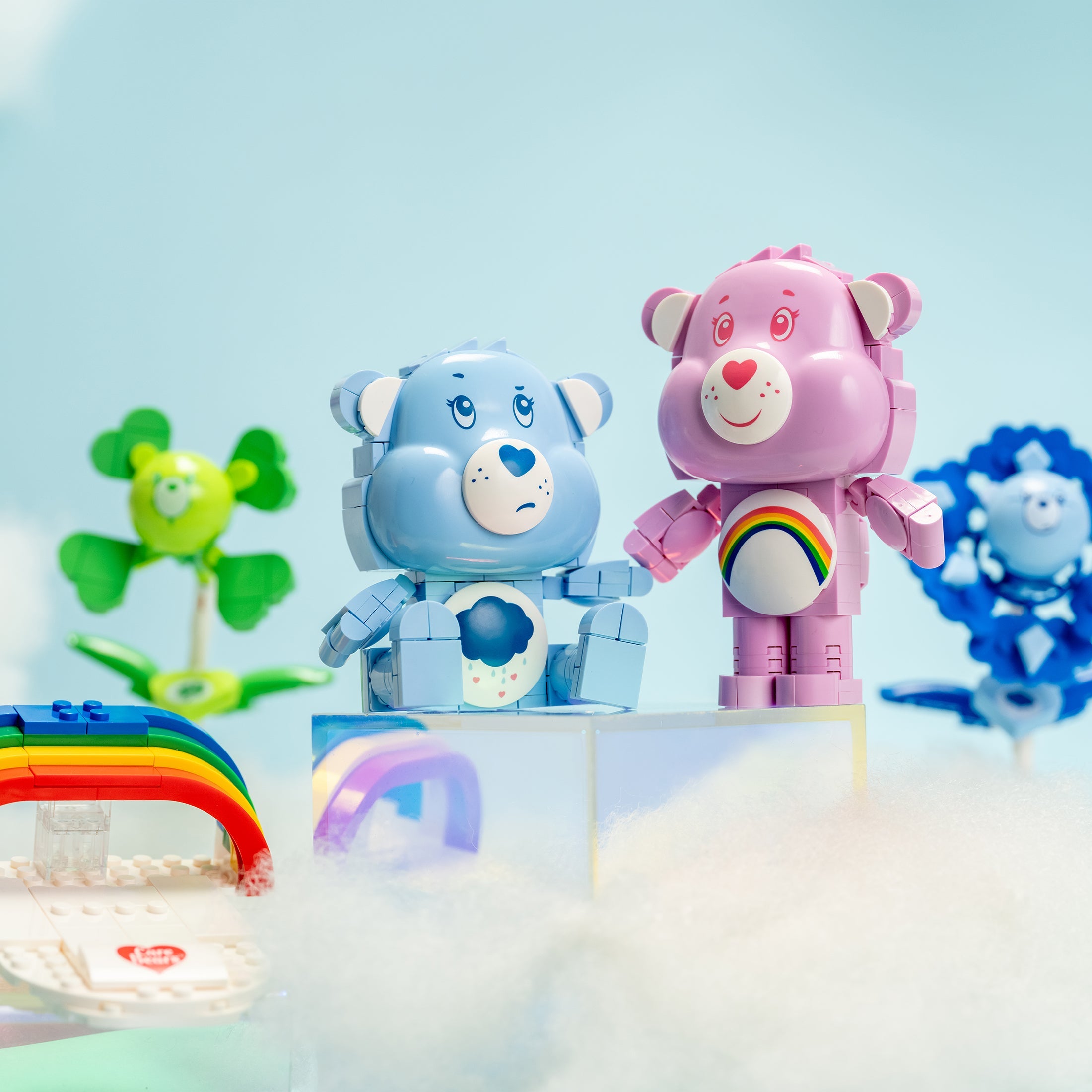 Care Bears - Cheer Bear & Grumpy Bear Building Set - 72195CRB