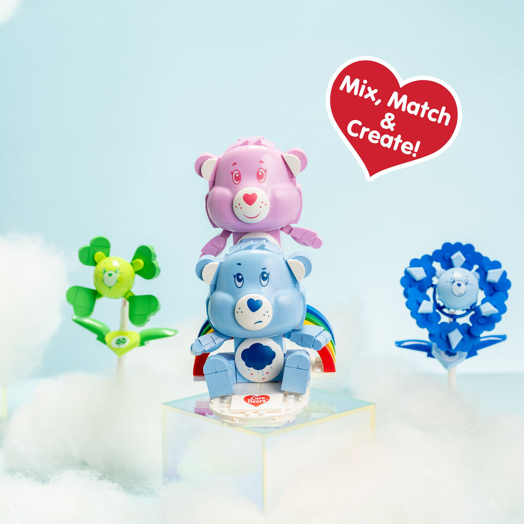 Care Bears - Cheer Bear & Grumpy Bear Building Set - 72195CRB