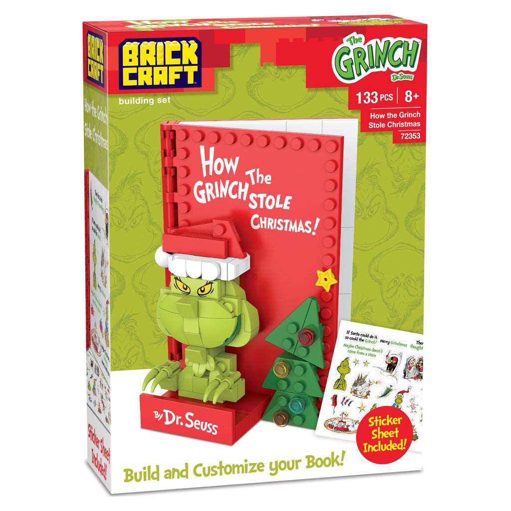 Brickcraft Dr. Seuss - How the Grinch Stole Christmas Book - 72353GRI