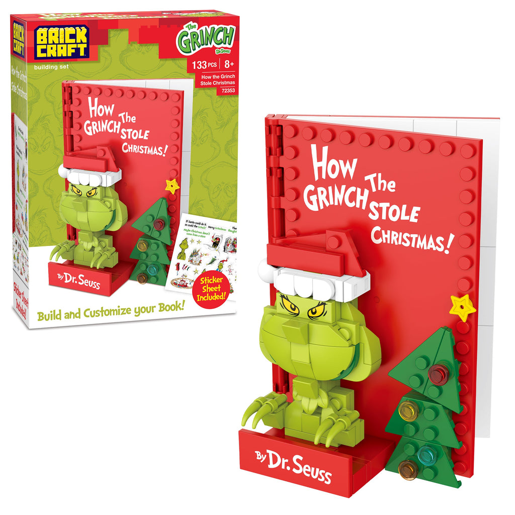 Brickcraft Dr. Seuss - How the Grinch Stole Christmas Book - 72353GRI