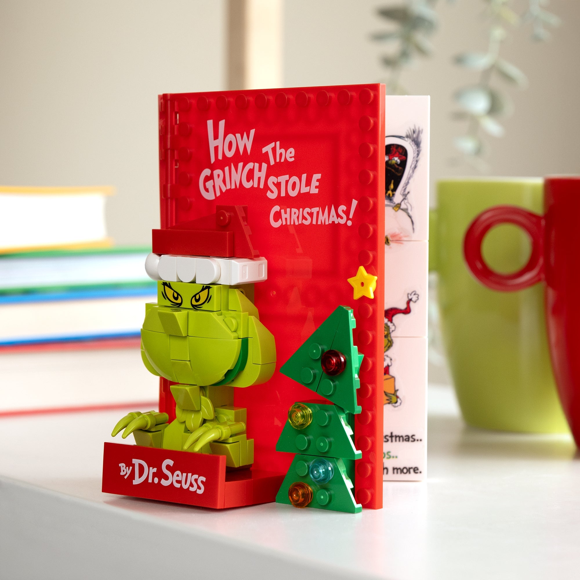Brickcraft Dr. Seuss - How the Grinch Stole Christmas Book - 72353GRI