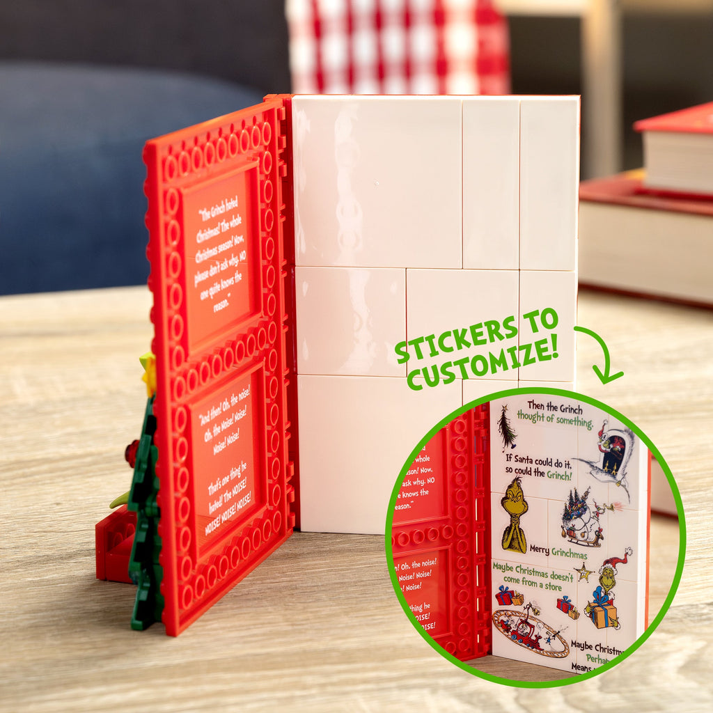 Brickcraft Dr. Seuss - How the Grinch Stole Christmas Book - 72353GRI