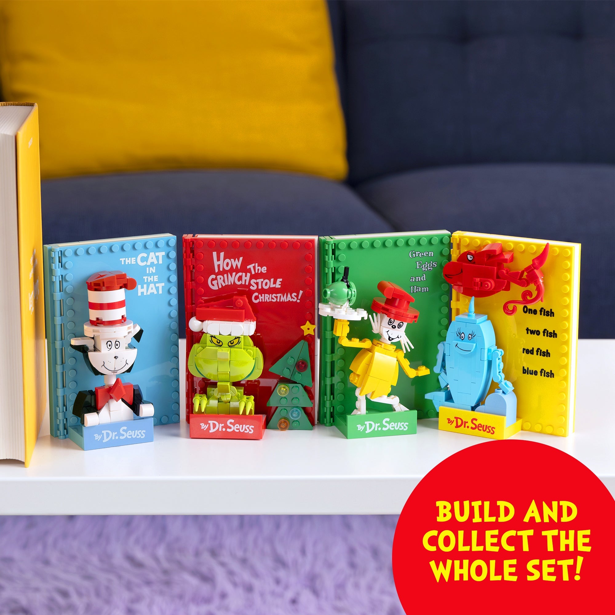 Brickcraft Dr. Seuss - How the Grinch Stole Christmas Book - 72353GRI