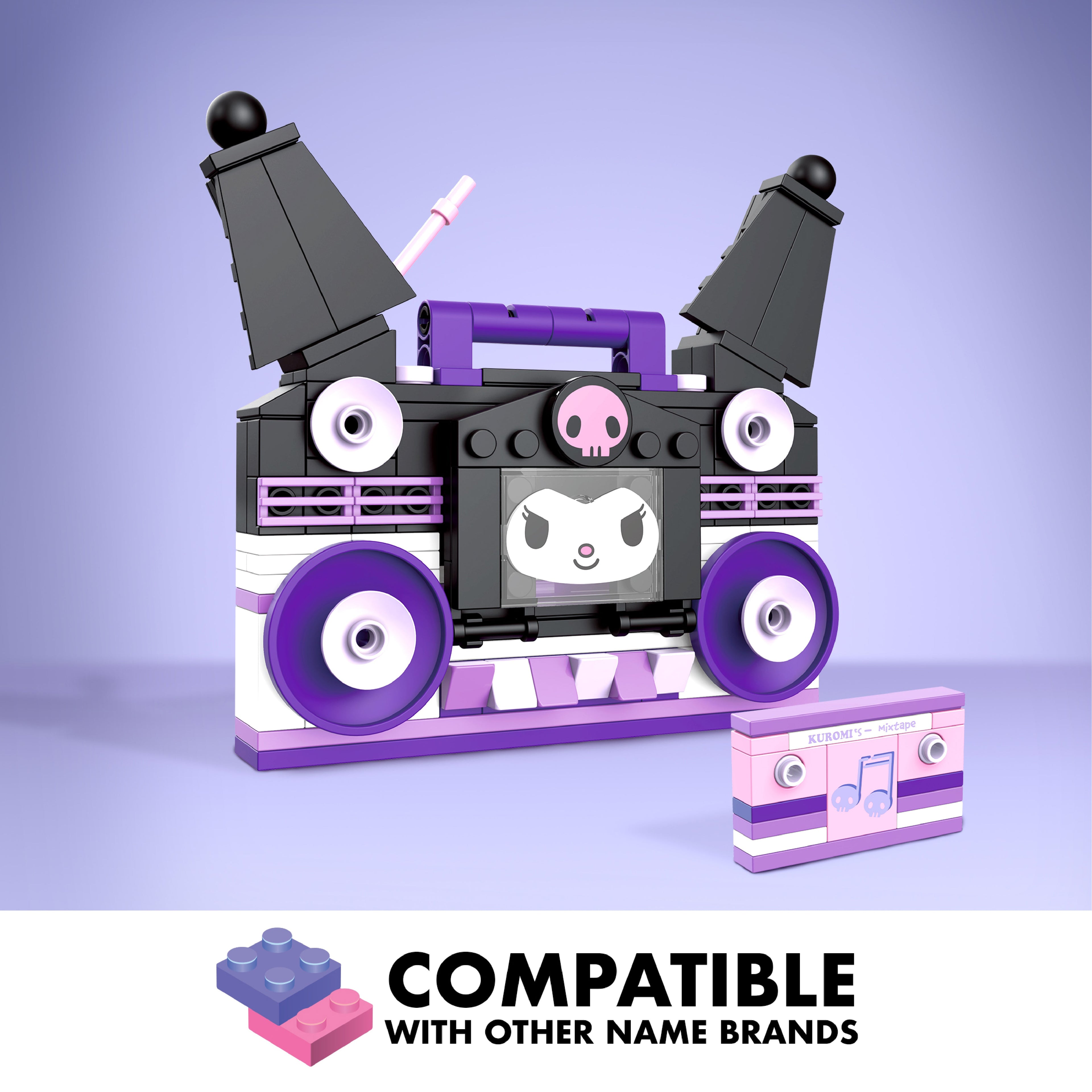Brickcraft Sanrio - Kuromi BoomBox - 72420SAN