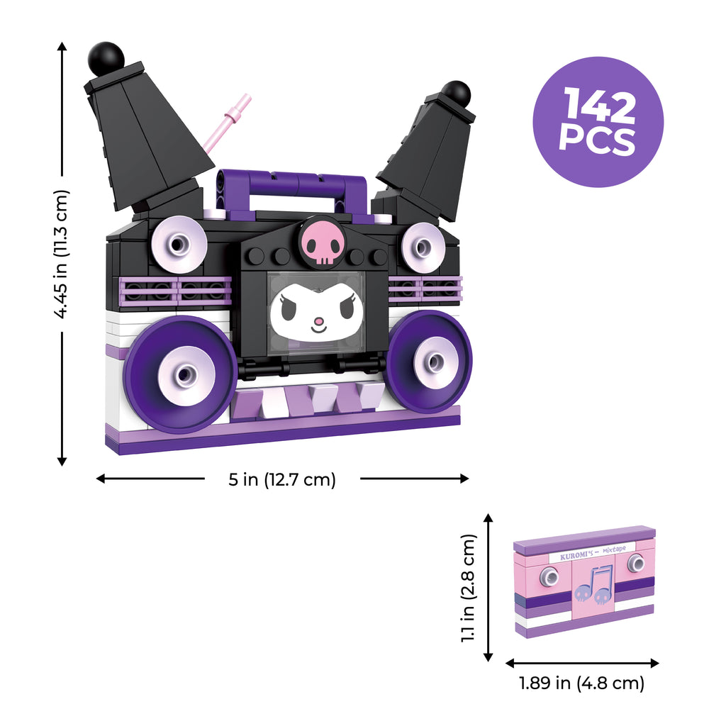 Brickcraft Sanrio - Kuromi BoomBox - 72420SAN