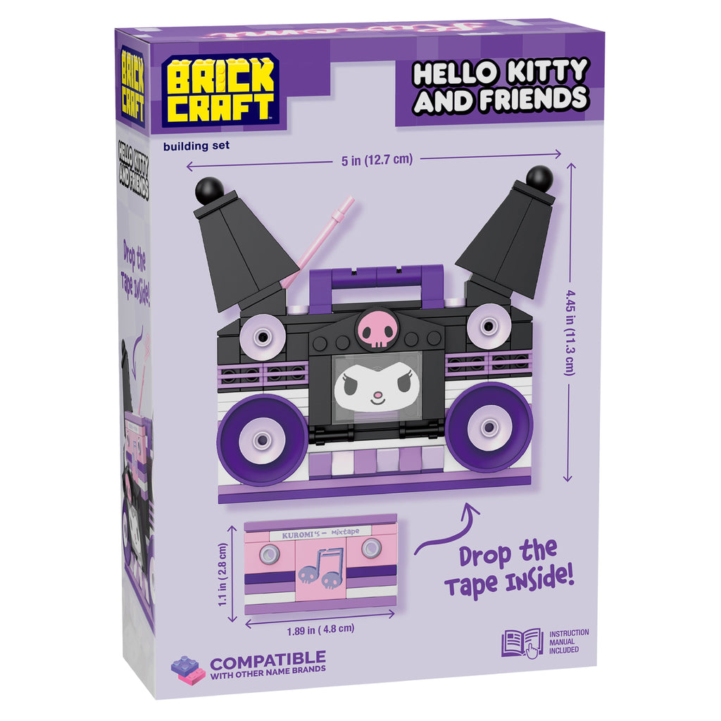 Brickcraft Sanrio - Kuromi BoomBox - 72420SAN