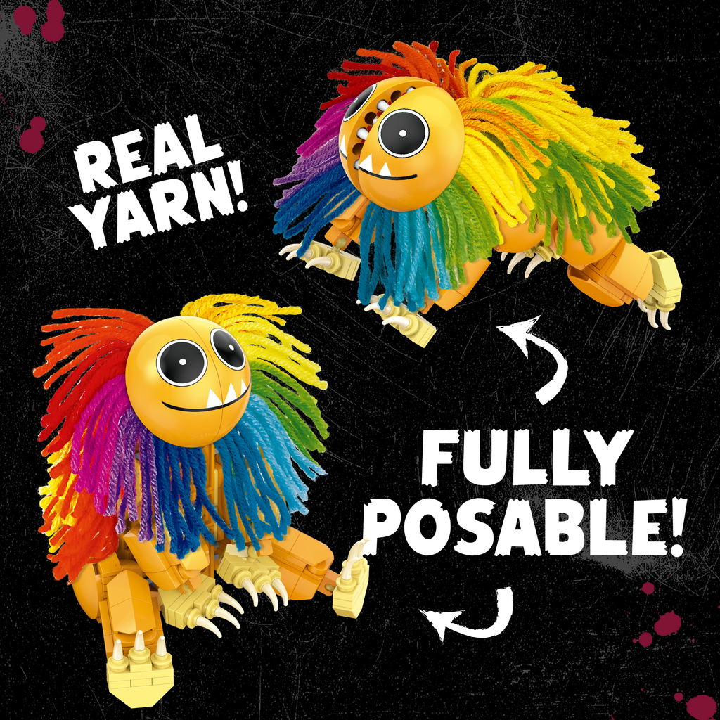 Brickcraft Yarnaby Posable Lion Brick Set – 268 Pieces – 72680PPT