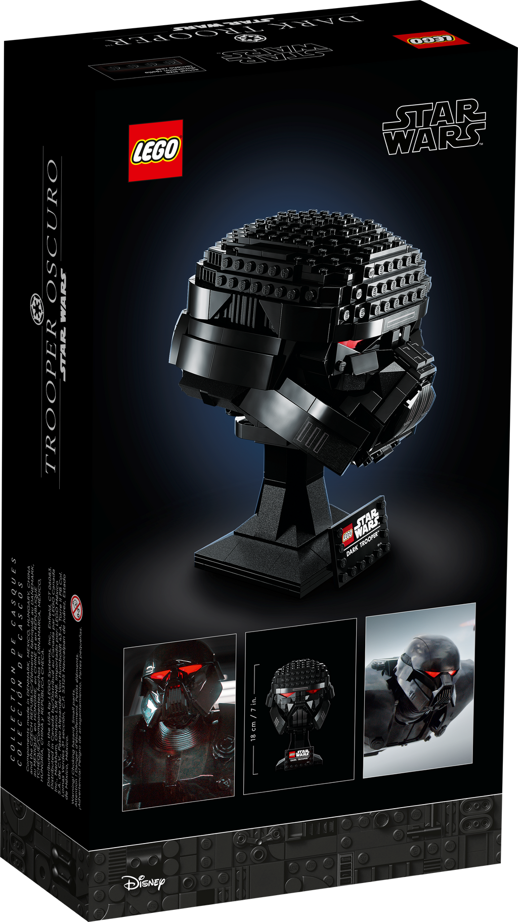 LEGO Star Wars Dark Trooper Helmet 75343
